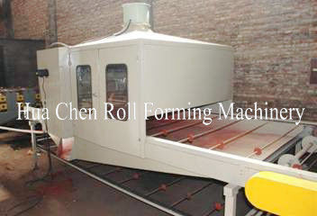 Machine enduite de tuile de toit de pierre automatique, tuile de toit de vermiculite formant la machine