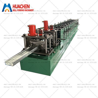 Moins cher CZ machine de formage de rouleaux de purlin cadre d'acier et machines de fabrication de purlin ligne de production de panneaux de construction