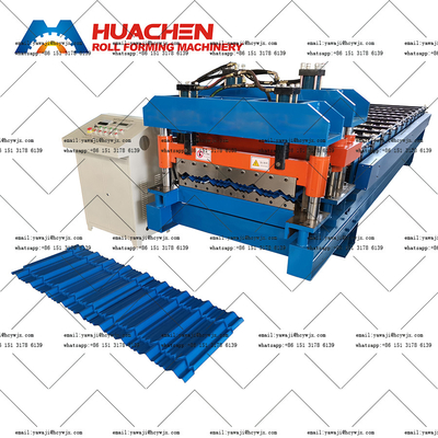 1000 mm magnifique machine à faire des carreaux vitrés de couleur pour PPGI / GI