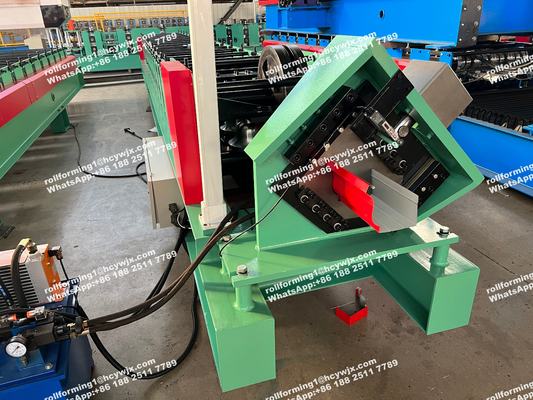 Petit pain de gouttière de feuille de toiture de circuit de refroidissement de construction formant des rangées de la machine 18