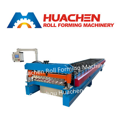 Fabrication de tôles de toit en acier standard et de panneaux muraux