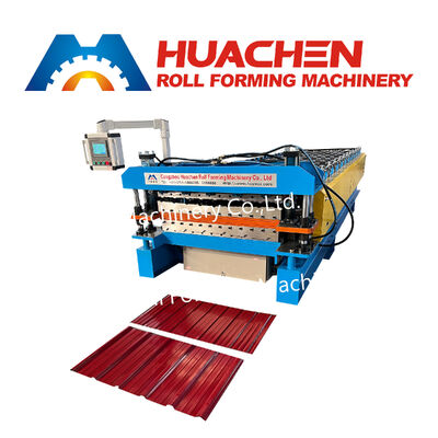 Machine de formage de rouleaux de toiture à double couche Ibr & Step