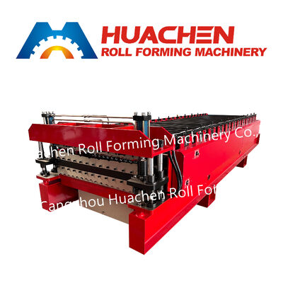 Nouvelle machine de formage à rouleaux à double couche contrôlée par ordinateur
