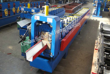 18 stations de rouleau pleuvoir la gouttière formant la machine avec Uncoiler manuel/hydraulique