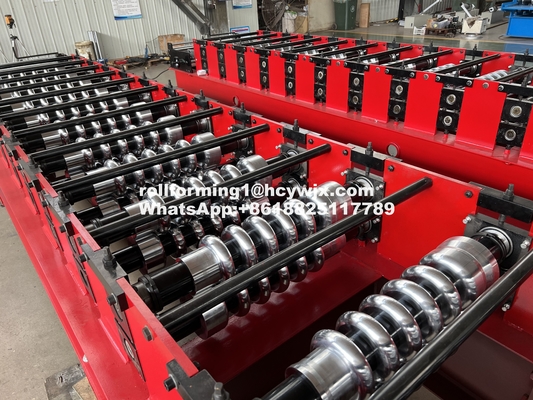Machine de formage de rouleaux ondulés robustes et efficaces avec base de machine à faisceau H