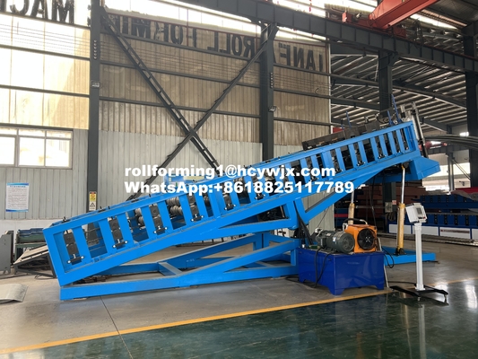 Fabrication de feuilles de toiture voûtées en rouleau, en forme et en arc tout en une machine