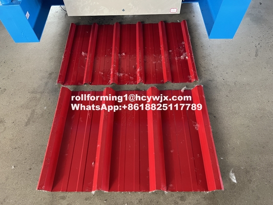 Machine de formage à double couche de 15-20 m/min pour les plaques de toiture métalliques
