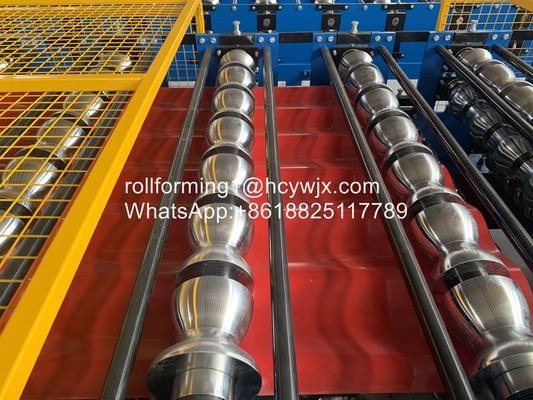 Système de formage de rouleaux pour machine de construction métallique