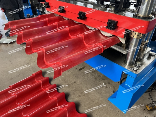 PPGI Matériau GI en acier couleur pour la machine de formage de rouleaux de tuiles vitrées