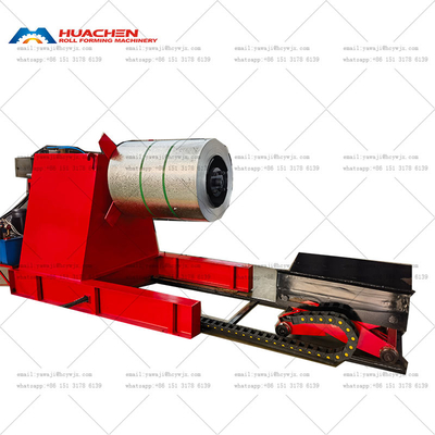 Machine de décoiler hydraulique entièrement automatique de bonne qualité pour bobine de support