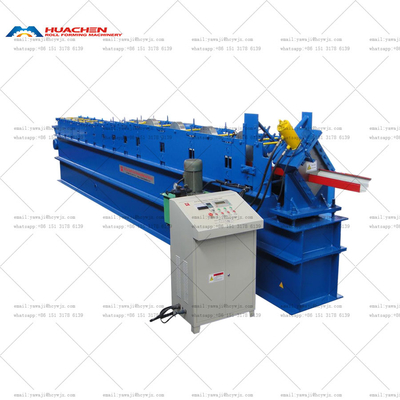 Machine de formage de rouleaux à gouttière de coupe hydraulique en acier Cr12 avec commande PLC