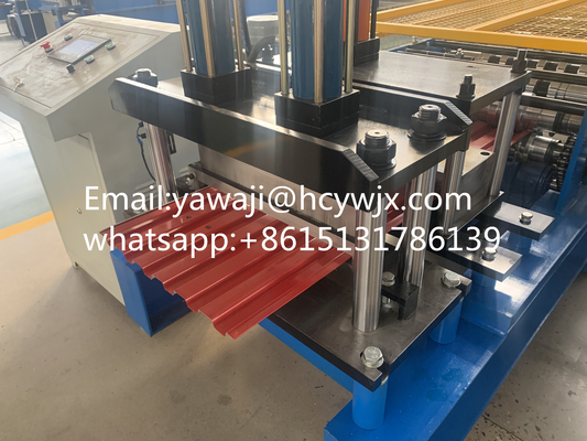 Machine de formage automatique de porte à volets à lames de rouleau
