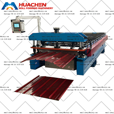 Machine de formage de rouleaux de toiture personnalisable 380v 50Hz 3 phases