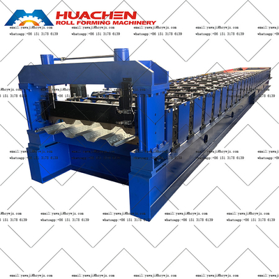 Machine de formage de rouleaux de panneaux de toiture efficace Machine de fabrication de tôles de toiture à 15 m/min de vitesse