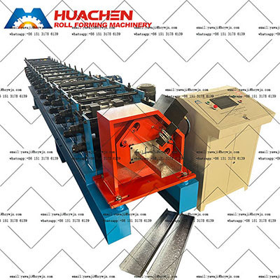 C Machine de formage de rouleaux de purlin avec commutateur facilement