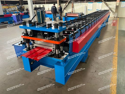 Machine de formage de rouleaux de panneaux muraux pour bâtiments métalliques commerciaux