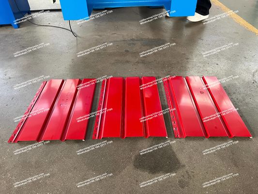 Machine de formage de rouleaux de panneaux muraux pour bâtiments métalliques commerciaux