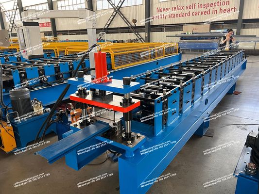 Système de commande PLC de la machine de formage de rouleaux de panneaux muraux à feuille de mur en 3 phases