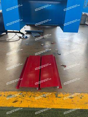 Arménie Machine de formage en rouleaux de tôles de panneaux muraux en fer