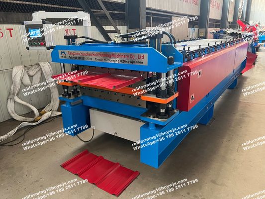 20M/Min Panneau de toiture en métal Machine de formage à rouleaux à double couche Type automatique