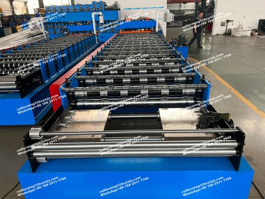 Produire une machine de formage de carreaux de toiture/une machine de fabrication de carreaux vitrés/une machine de formage de rouleaux de tôles d'acier