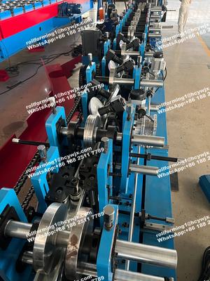 Machine de formage de profilés C Z Purlin interchangeables et réglables automatiquement de 80 à 300 mm