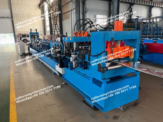 Machine de formage de rouleaux en acier CZ contrôlée par PLC