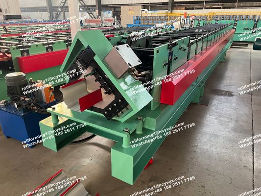 Machine à gouttières en acier / aluminium / cuivre pour profils de gouttières pluviales