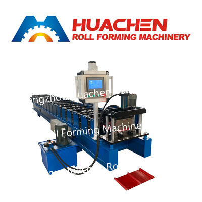 Une machine de fabrication de tuiles/machine de formage de panneaux de toit qui utilise le processus de laminage de bobines métalliques
