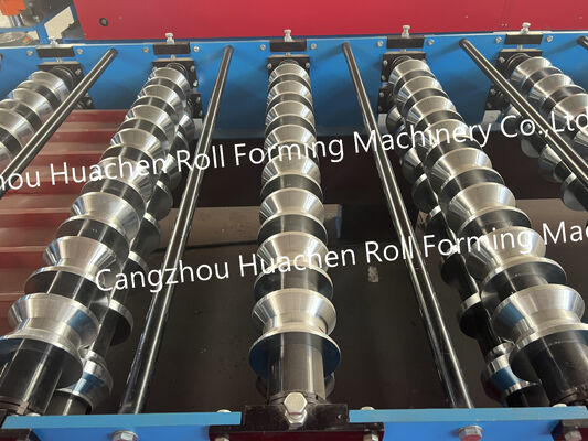 Fabrication de tôles de toit en acier standard et de panneaux muraux