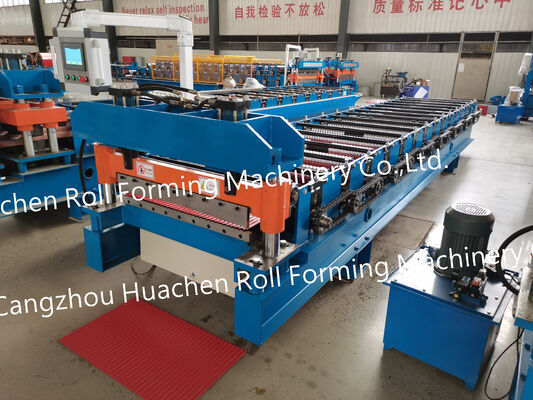 Machine de formage de panneaux de toiture trapézoïdaux / de panneaux muraux / machine de fabrication de carreaux