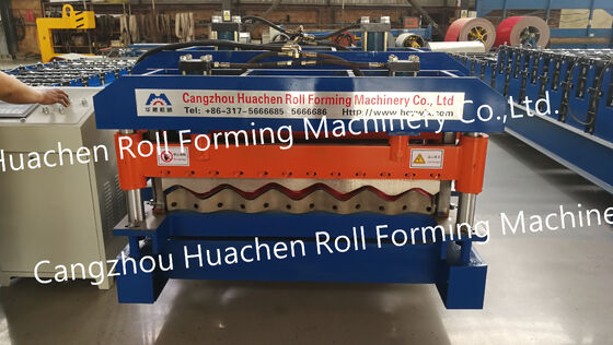 Machine à former des rouleaux de tôles de toiture en acier Pbr