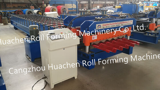 Machine à former des rouleaux de tôles de toiture en acier Pbr