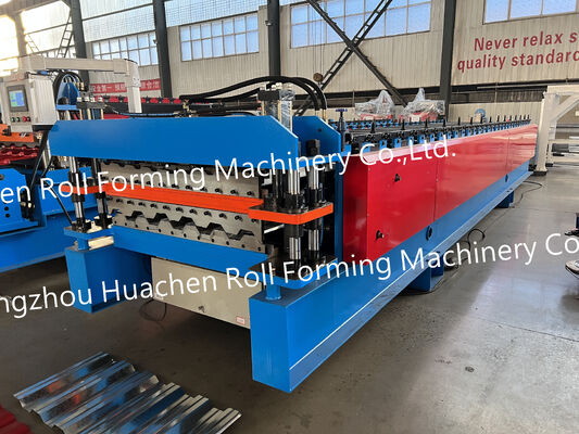 Machine de fabrication de panneaux de toiture en tôle de fer à haute résistance