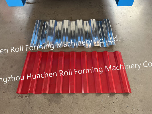 Machine de fabrication de panneaux de toiture en tôle de fer à haute résistance