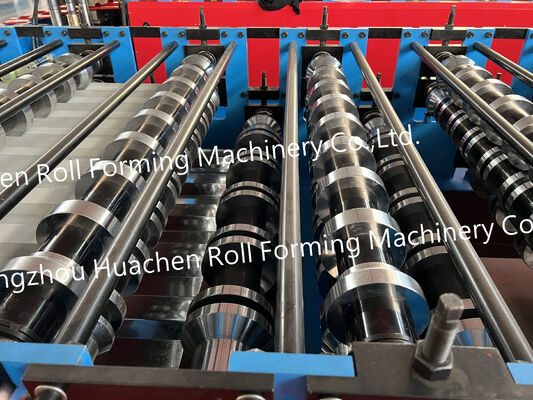 Machine de fabrication de panneaux de toiture en tôle de fer à haute résistance