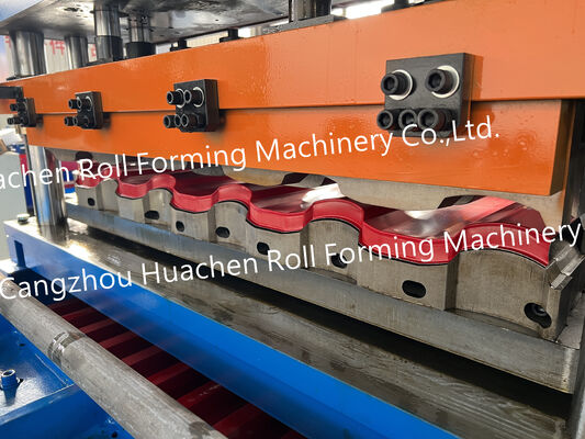 Machine de toit en tôle trapézoïdale, machine de fabrication de tuiles, machine de formage de feuilles de tuiles