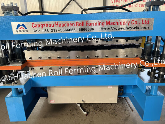 Machine de formage de rouleaux de toiture à double couche Ibr & Step