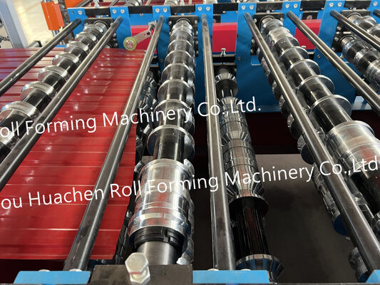 Fabrication de tôles de toiture ondulées en métal de Putai PPGI / PPGL / Gi / Gl Zinc Steel Roofing Tile Roll Forming Machine