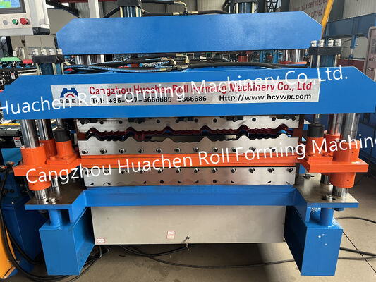 Vente à chaud de tôle de toiture en fer ondulé machine de formage de rouleaux machine de fabrication de tuiles en acier