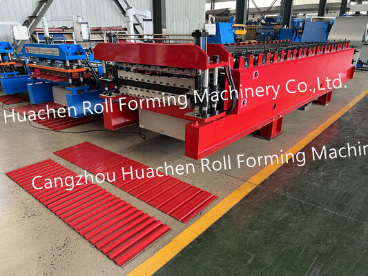 Nouvelle machine de formage à rouleaux à double couche contrôlée par ordinateur
