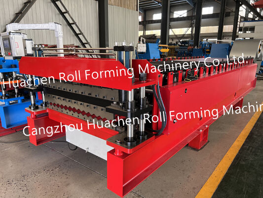Nouvelle machine de formage à rouleaux à double couche contrôlée par ordinateur