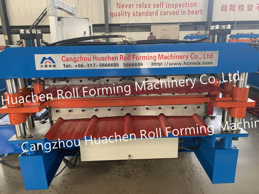 Machine à former des bobines en acier galvanisé à double couche produite par des fabricants chinois