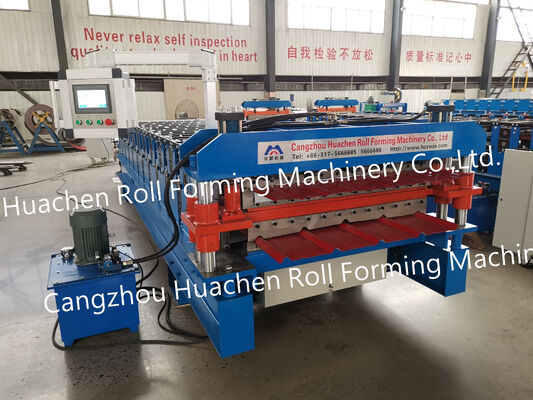 Machine à former des bobines en acier galvanisé à double couche produite par des fabricants chinois