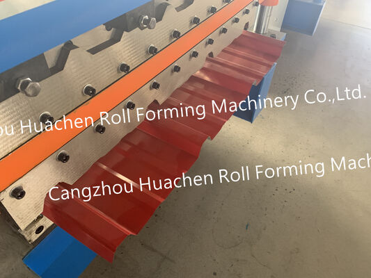 Dimensionally Accurate Glazed Tile Aluminium Roofing Metal Sheet Roll Forming Machine