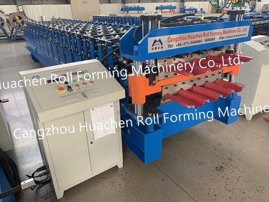 Fully Automatic Color Steel Glazed Tile Metal Color Steel Thin Roof Panel Rolling Forming Machine