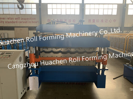 Double Layer Trapezoidal Roof Sheet Roll Forming Machine for Metal Roofing