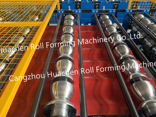 Double Layer Trapezoidal Roof Sheet Roll Forming Machine for Metal Roofing