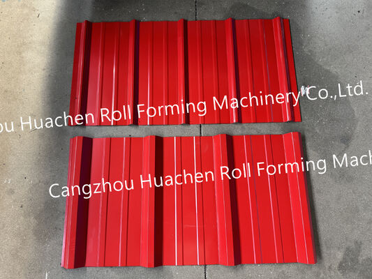 Fabrication personnalisée de panneaux de tôle de toit en acier galvanisé
