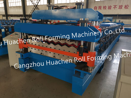 Machine de formage de tôles de toit en métal ondulé de fabrication chinoise